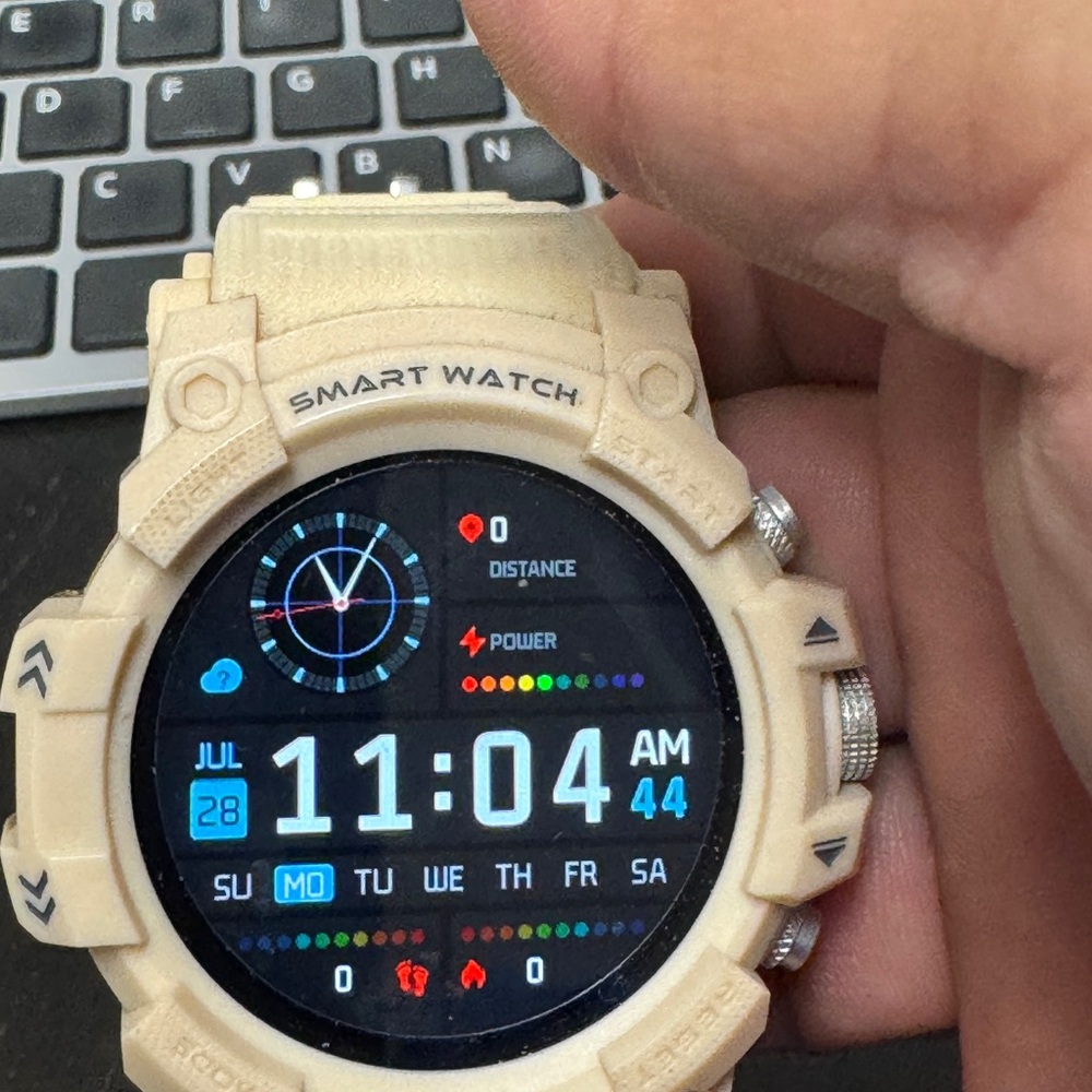 Smart Watch Beige